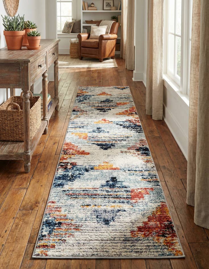 Detail image of 2' 7 x 12' Tucson Runner Rug
