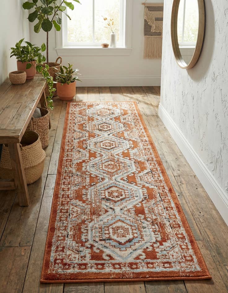 Detail image of 2' x 6' Charlotte Runner Rug