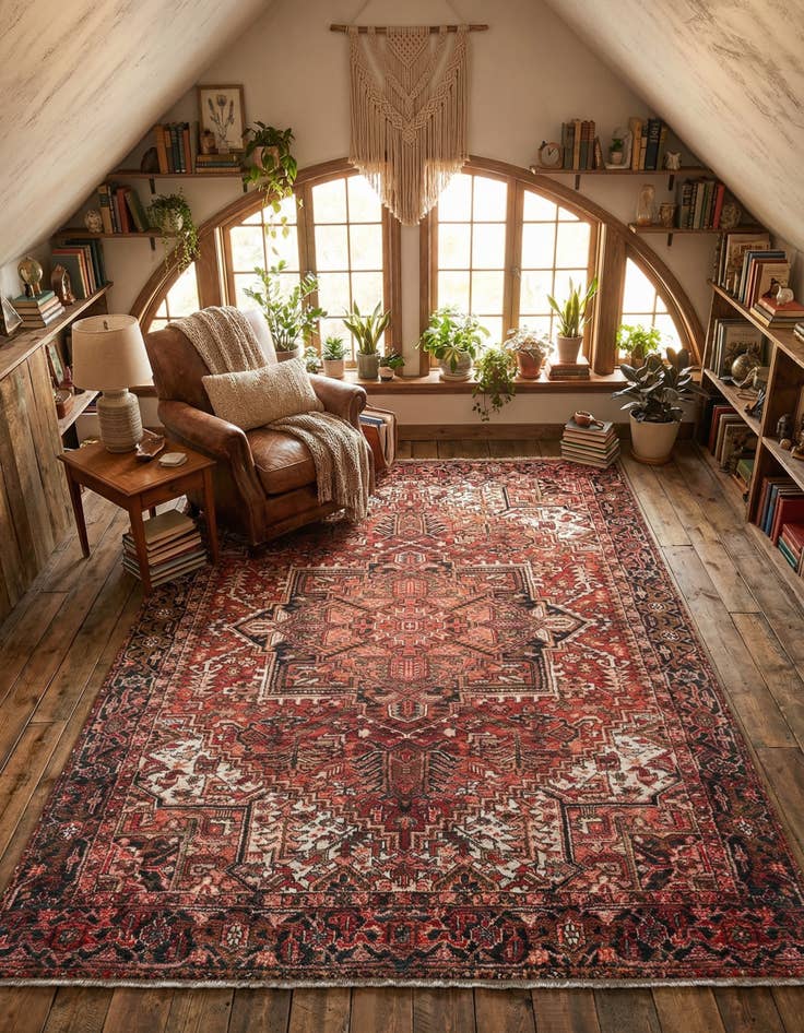 Detail image of 6' 1 x 9' Boutique Rug