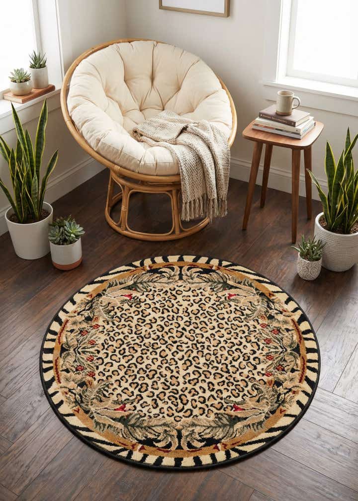 3' x 3' Savannah Round Rug