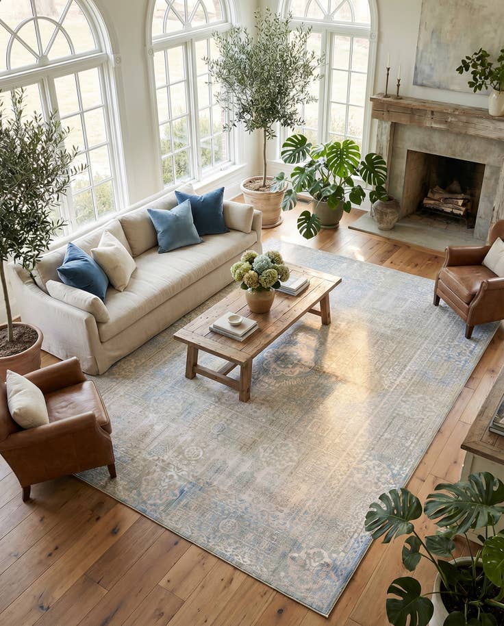Detail image of 10' x 14' Williamsburg Rug