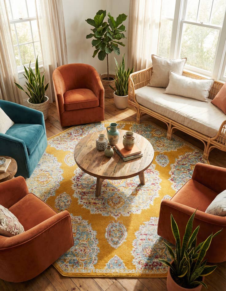 Detail image of 8' 2 x 8' 2 Paragon Octagon Rug