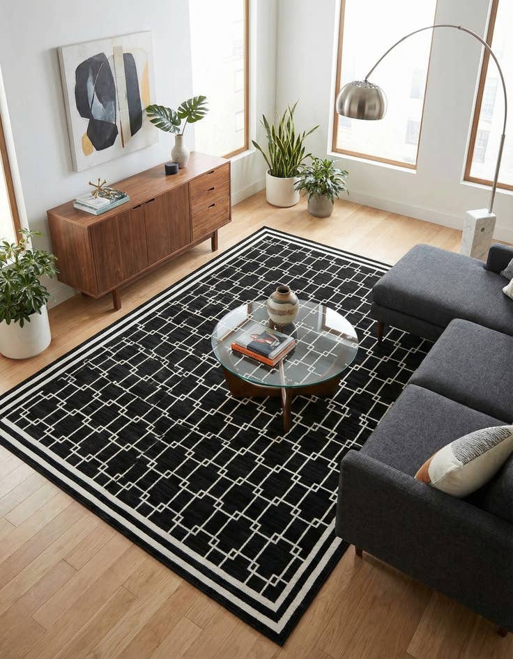 Detail image of Jill Zarin 7' 10 x 10' Metropolitan Uptown Rug