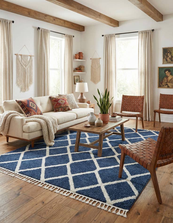 Detail image of 9' 6 x 14' 3 Boho Rug