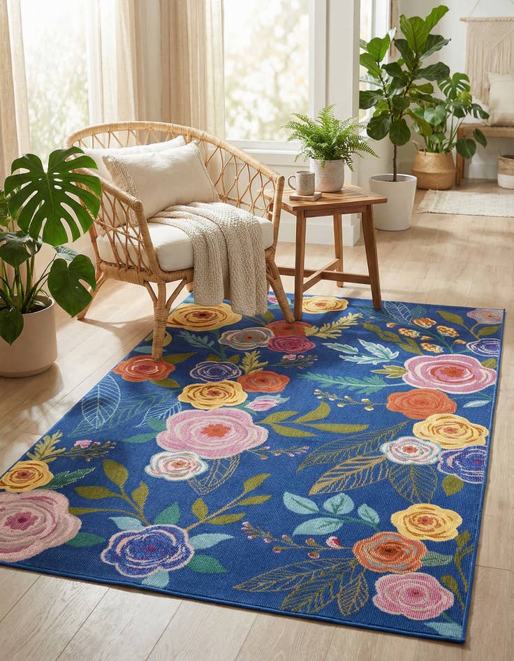 Detail image of 4' x 6' Blossom Rug