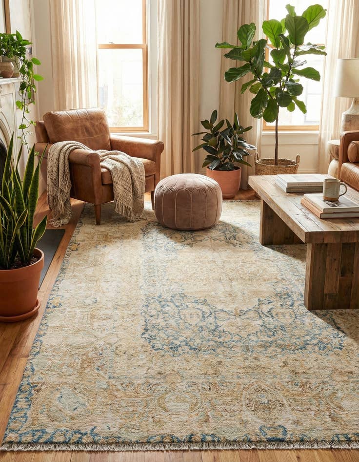 Detail image of 6' 1 x 9' Boutique Rug