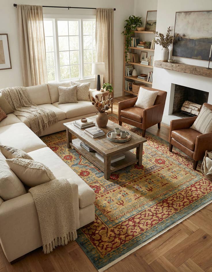 Detail image of 8' x 11' Mamluk Rug