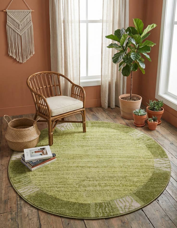 Detail image of 4' x 4' Loft Round Rug