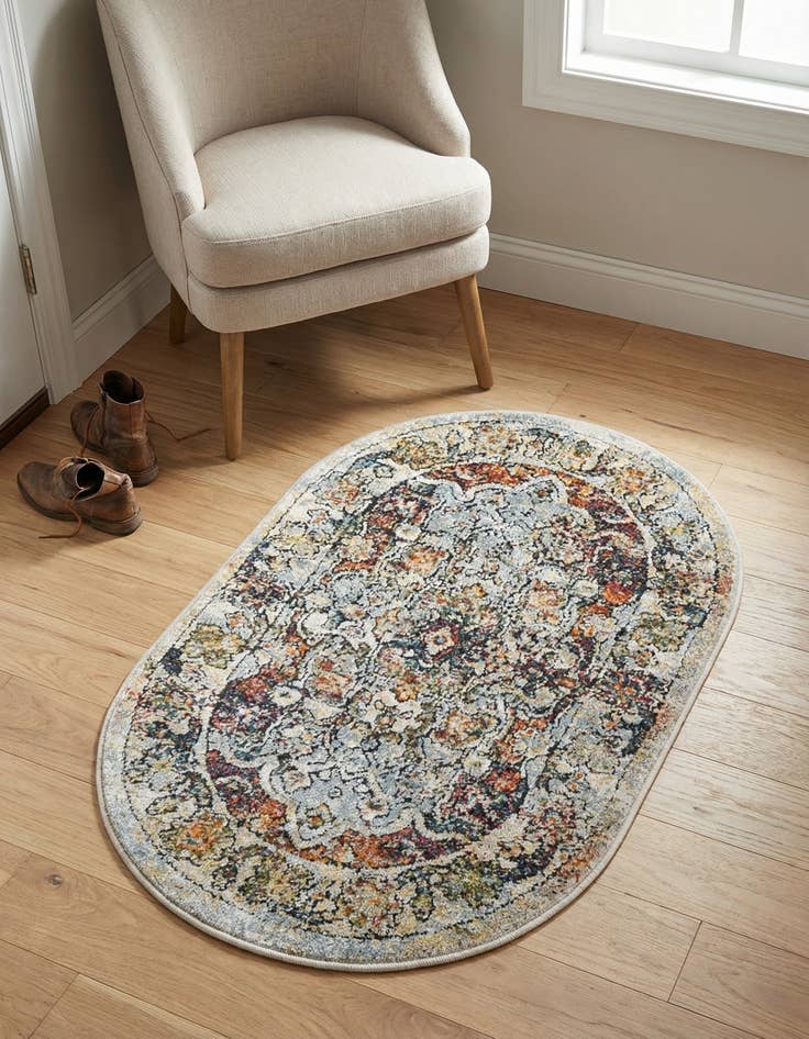 Detail image of  2' x 3' Isabella Oval Rug