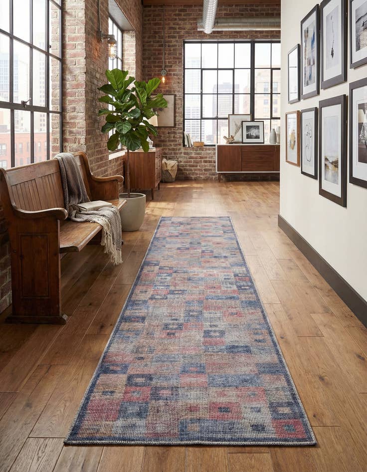 Detail image of 2' 7 x 14'  Washable Sisu Runner Rug