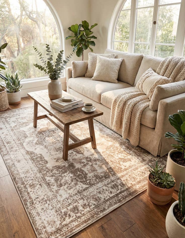 Detail image of 6' x 9' Monte Carlo Rug With Pad Bundle