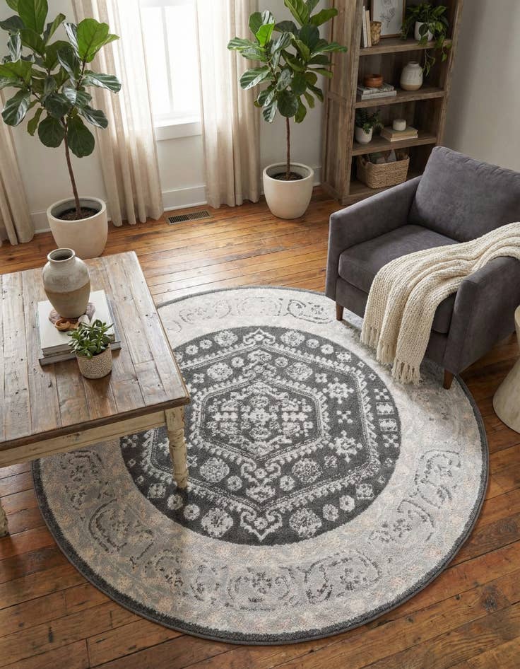 Detail image of 5' x 5' Aurelia Round Rug