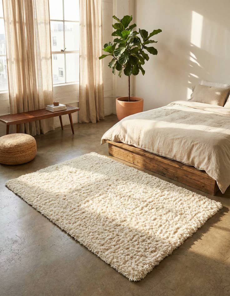 Detail image of 4' x 6' Infinity Shag Rug