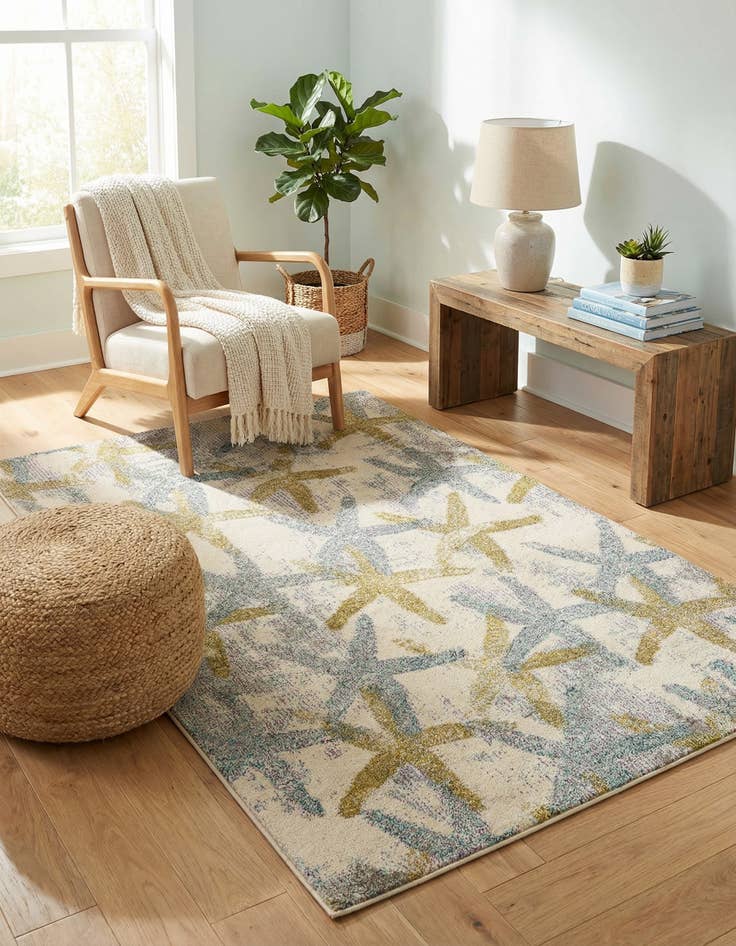 Detail image of 5' x 8' Washable Amalfi Rug