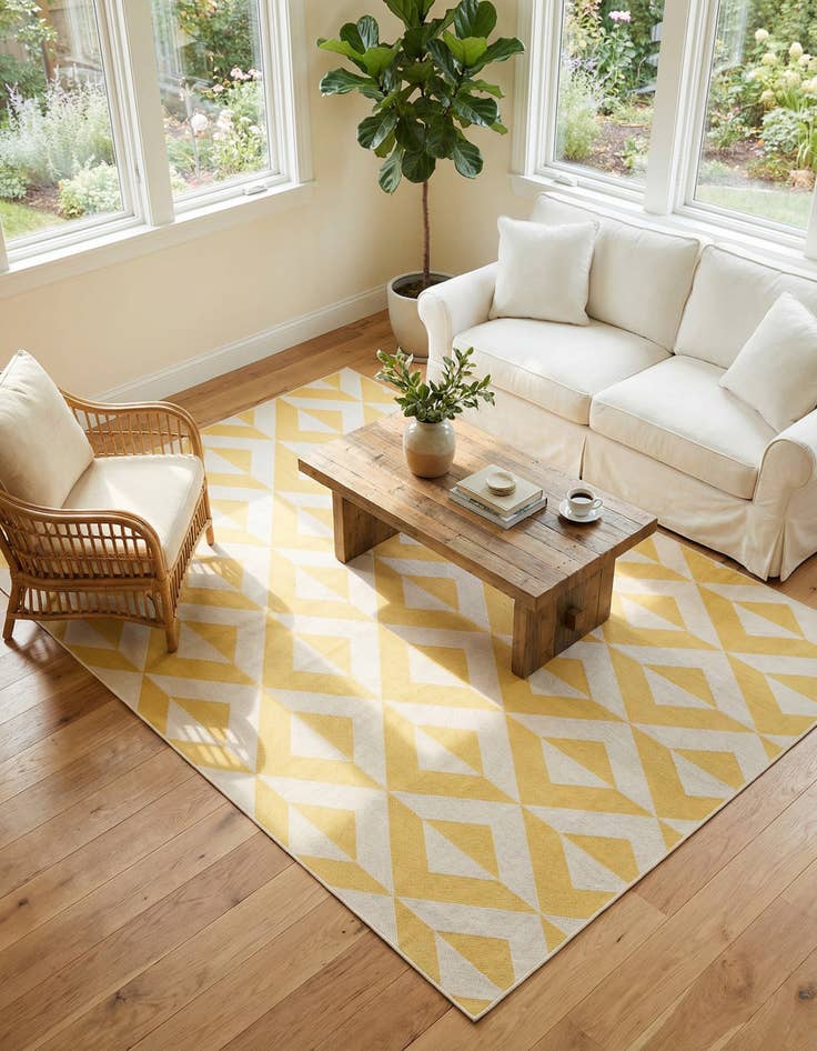 Detail image of 7' 10 x 10'  Washable Jill Zarin Napa Indoor / Outdoor Rug