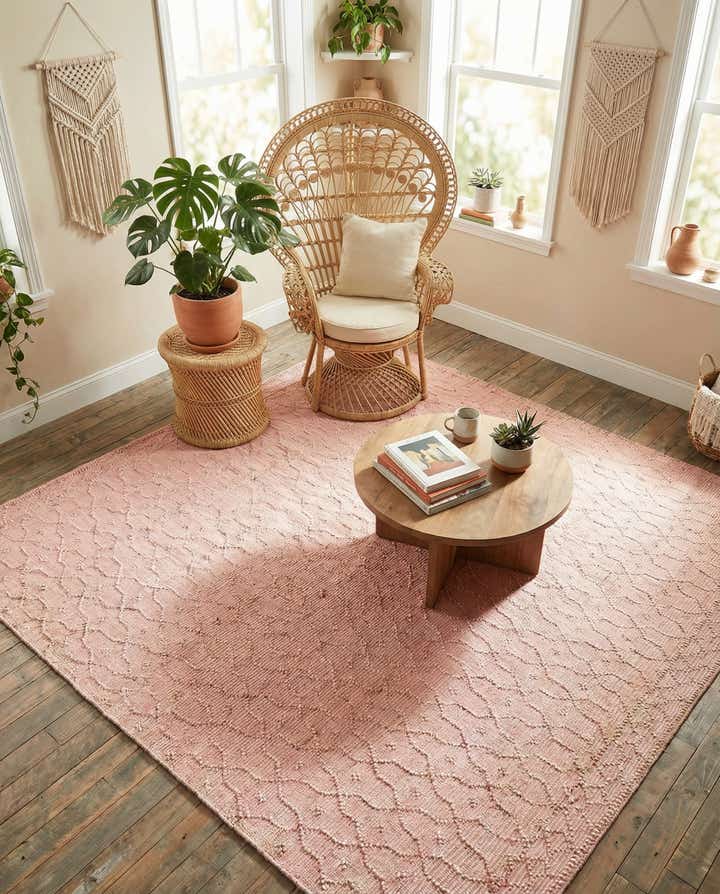 7' 10 x 7' 10 Hand Woven Larsa Jute Square Rug