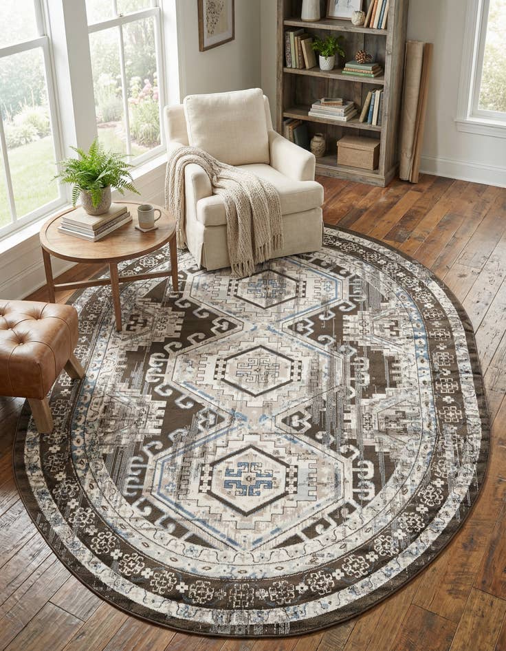 Detail image of 7' 10 x 10' Charlotte Oval Rug