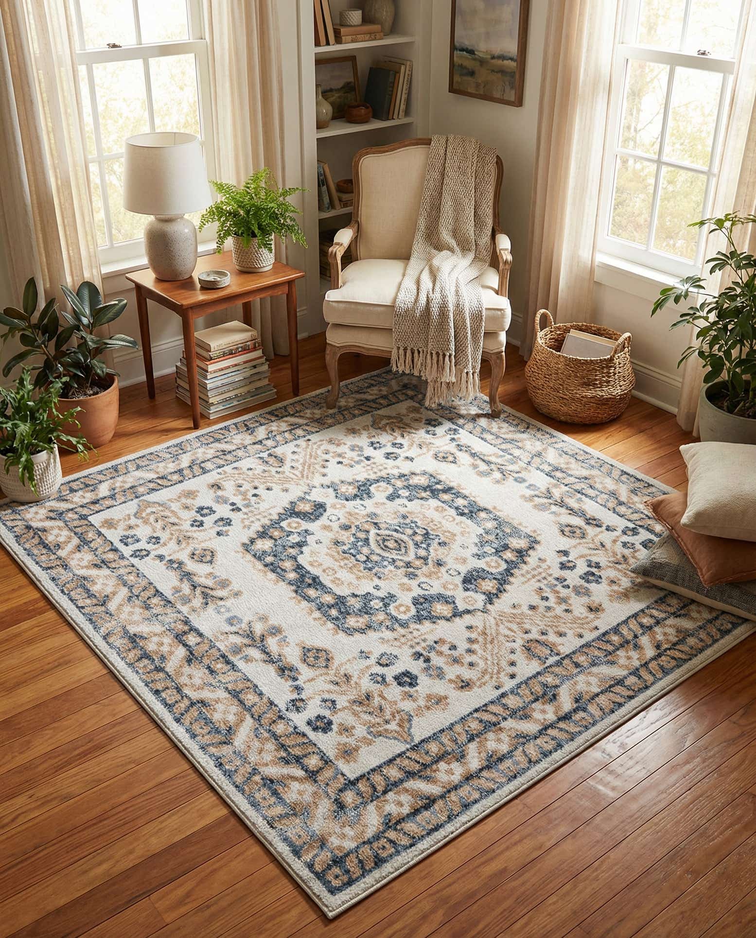 6' x 6' Oxford Square Rug