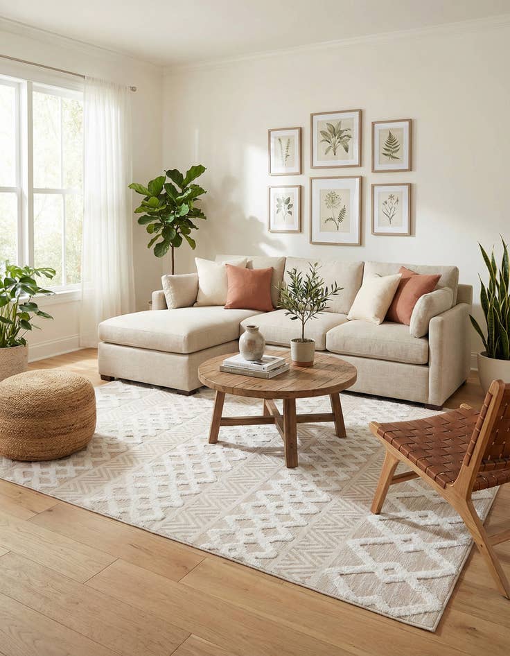 Detail image of 9' 10 x 12' Sabrina Soto Casa Valencia Rug