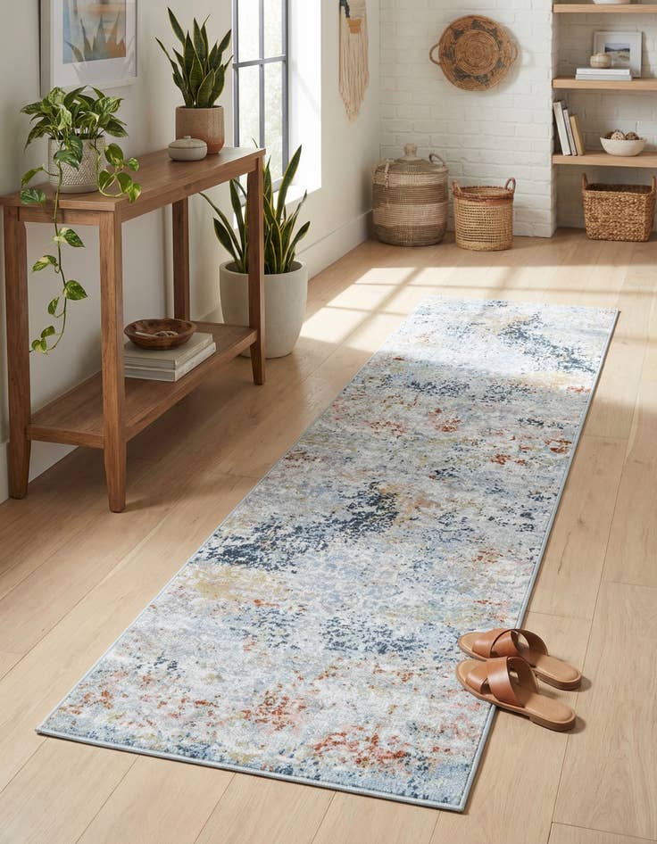 Detail image of 2' x 8' Kamala Washable Runner Rug