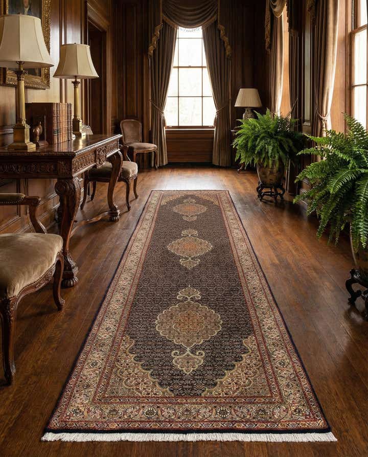 2' 9 x 10' 2 Tabriz Mahi Wool Runner Rug