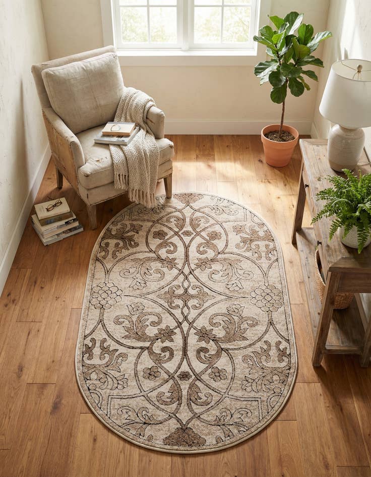 Detail image of 3' 3 x 5' 3 Nepal Oval Rug