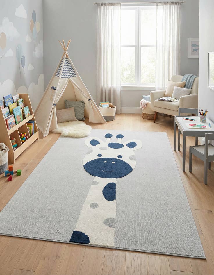 Detail image of 7' 10 x 10' Whimsy Kids Rug
