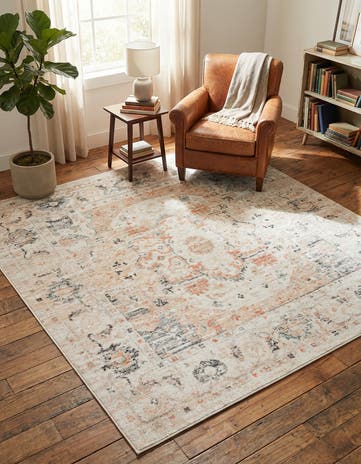 7' x 7' Madeline Vintage Square Rug
