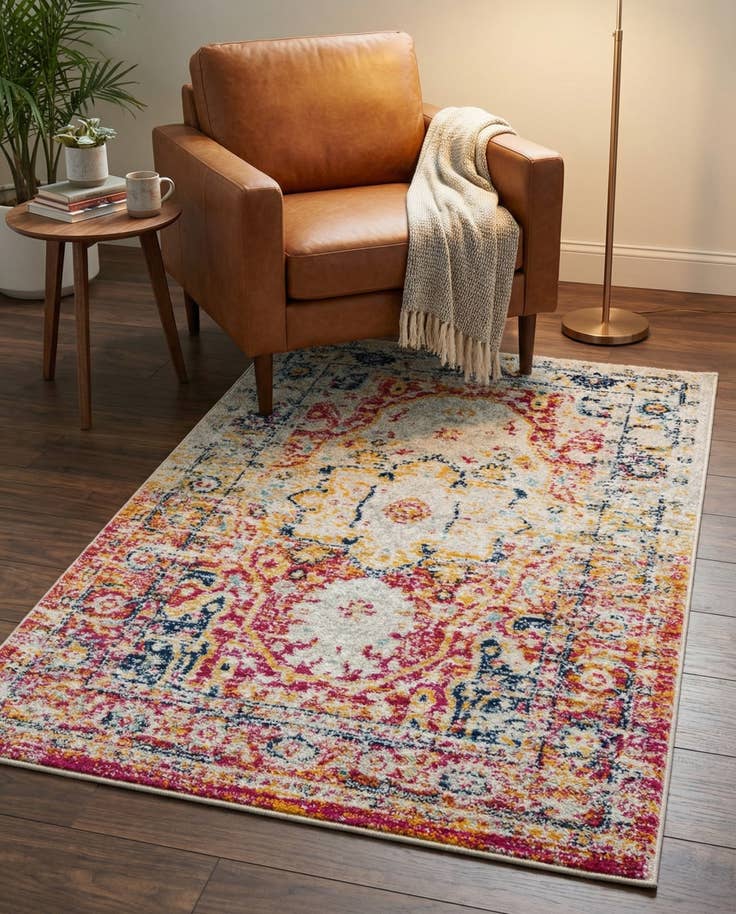Detail image of 3' 3 x 5' 3 Madeline Vintage Rug