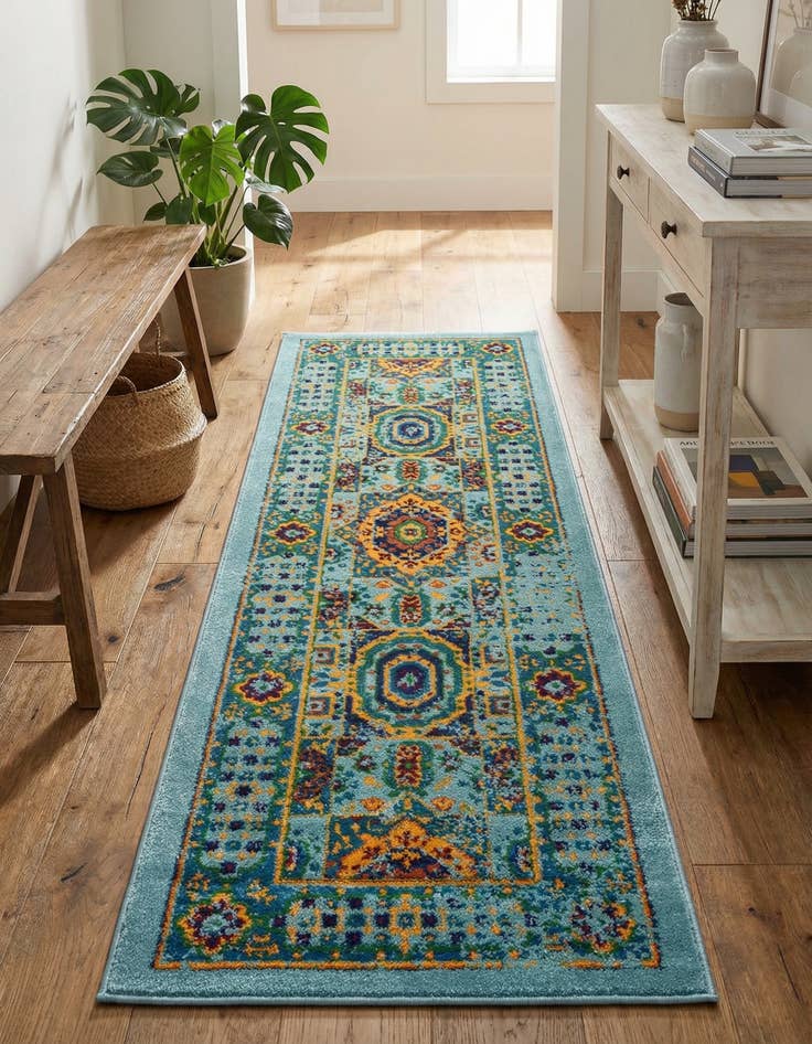 Detail image of 2' x 6' Calypso Runner Rug