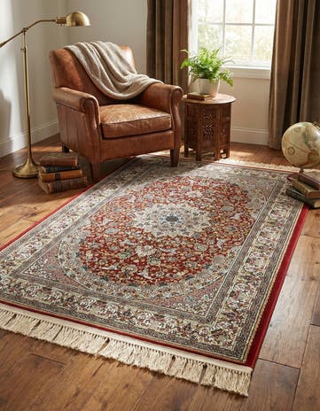 Red Dynasty Rug