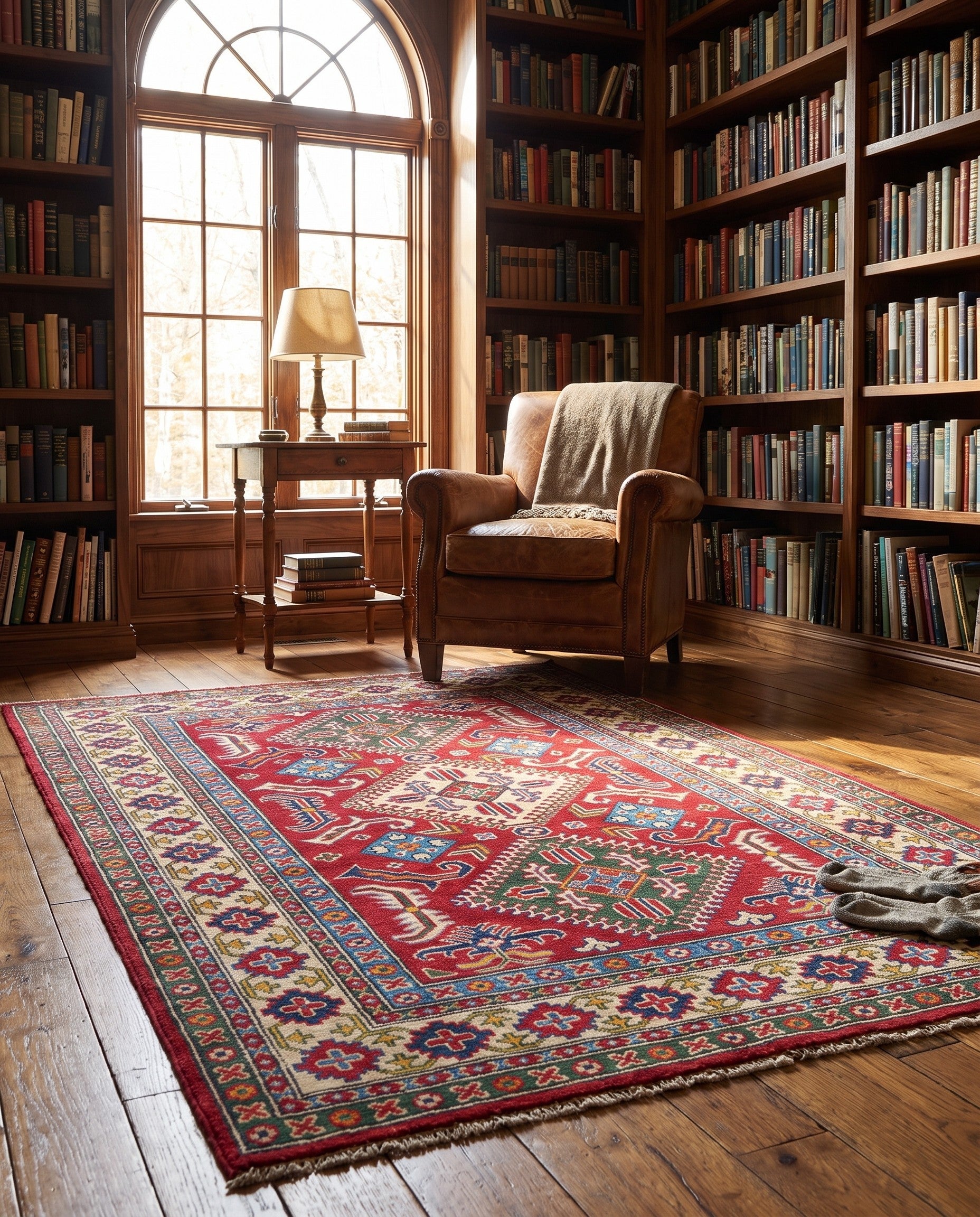 120cm x 190cm Hand Knotted Kazak Rug