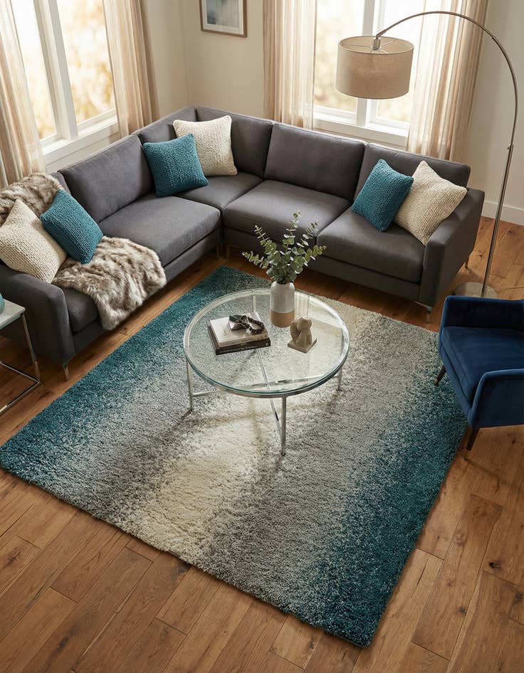 Detail image of 7' 10 x 7' 10 Soft Touch Shag Square Rug