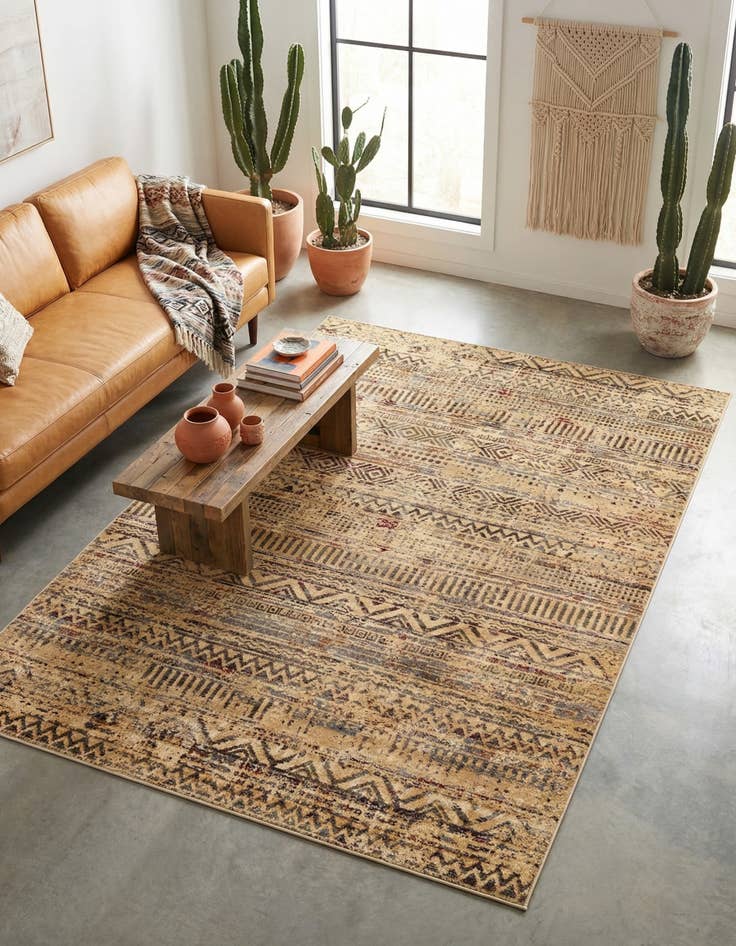 Detail image of 6' x 9' Saturn Rug