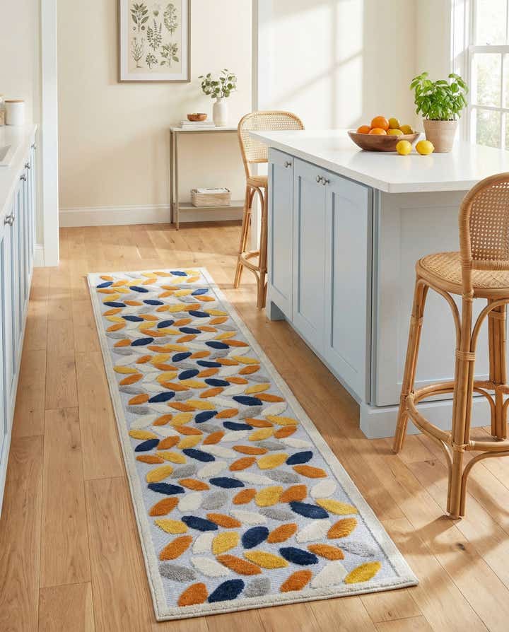 2' x 10' Easy-Clean Aruba Indoor / Outdoor Runner Rug