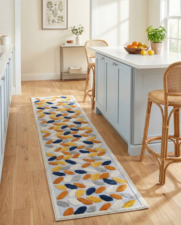 Detail image of 2' x 10' Easy-Clean Aruba Indoor / Outdoor Runner Rug