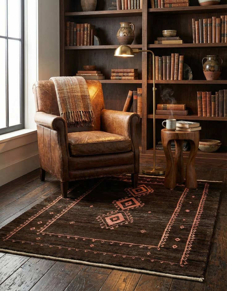 Detail image of 2' 10 x 3' 11 Kashkuli Wool Rug