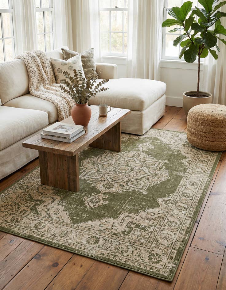 Detail image of 7' 10 x 10' Washable Jill Zarin Dubai Indoor / Outdoor Rug