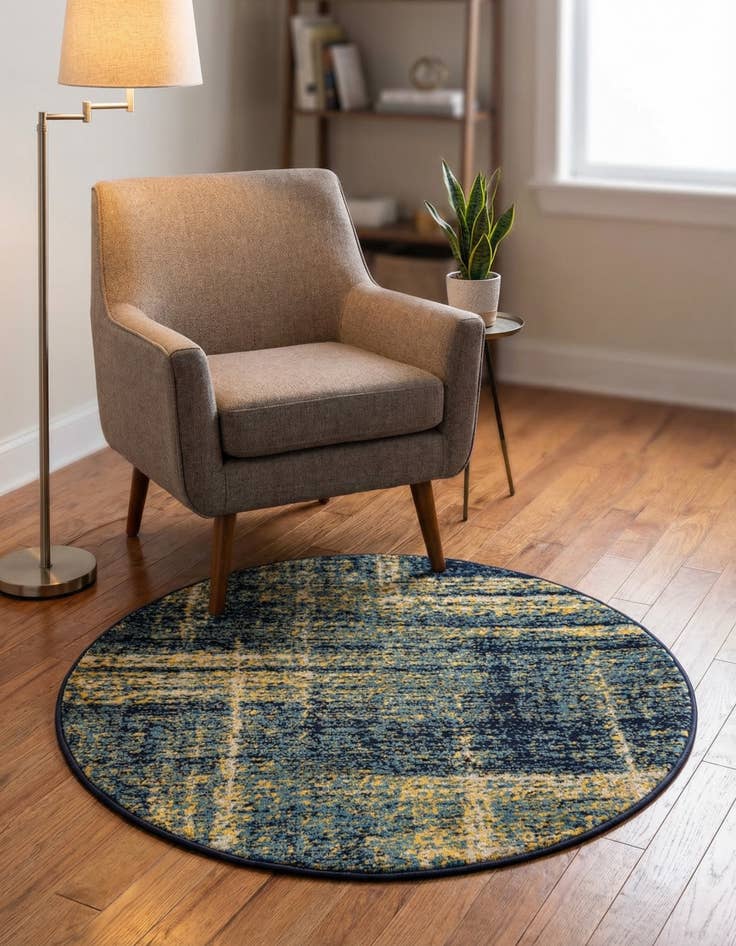 Detail image of 3' x 3' Laguna Round Rug