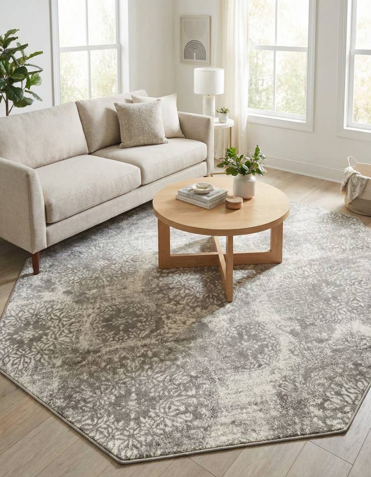 Detail image of 7' 10 x 7' 10 Monaco Octagon Rug