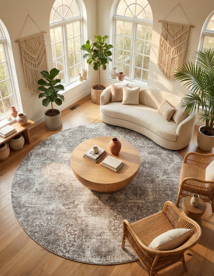 Detail image of 13' x 13' Monte Carlo Round Rug