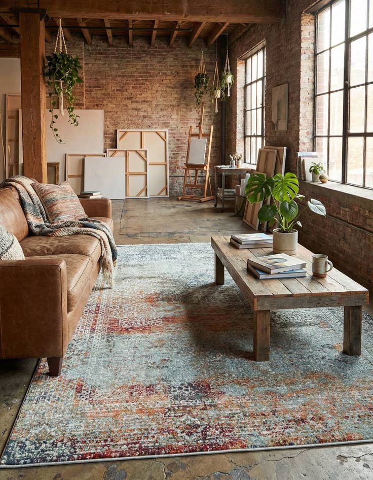 Detail image of 9' x 12' Santiago Rug