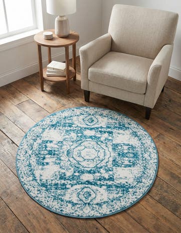 3' x 3' Dover Round Rug