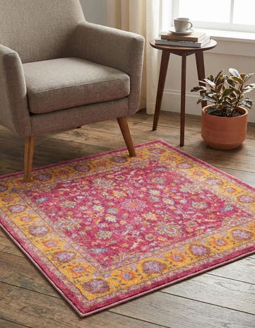 3' 3 x 3' 3 Medina Square Rug