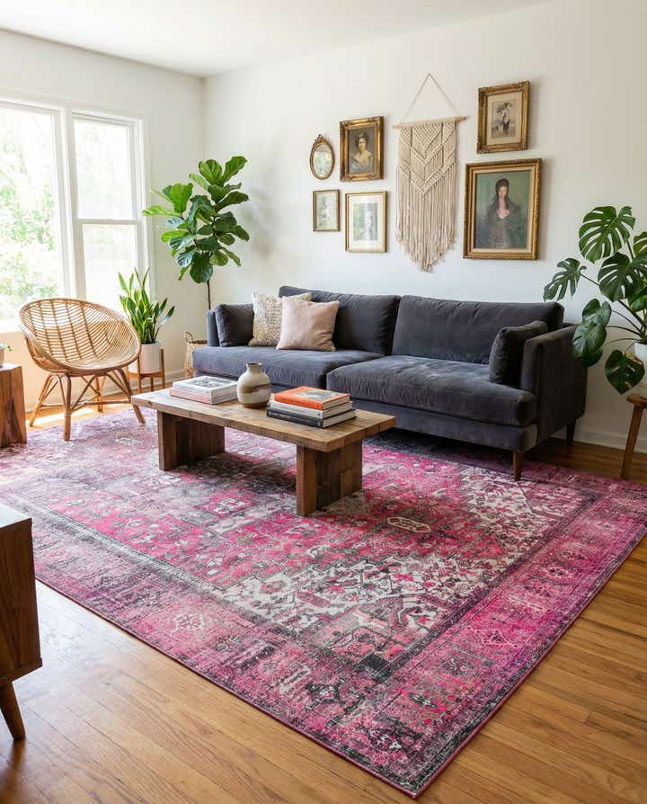 8' 4 x 12' Washable Timeless Rug