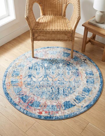 3' 3 x 3' 3 Williamsburg Round Rug