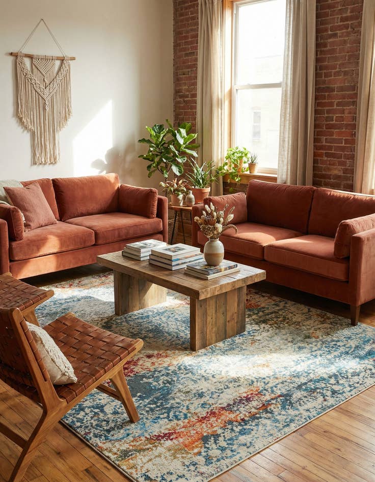 Detail image of 7' x 10' Santiago Rug