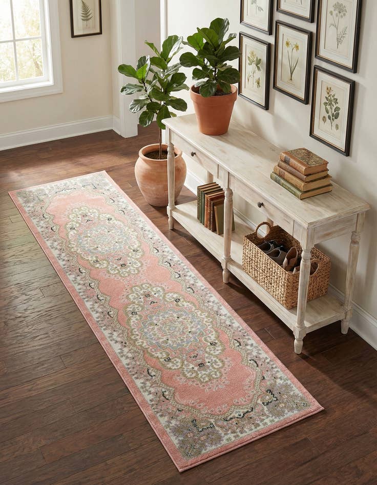 Detail image of 2' x 8' Kamala Washable Runner Rug