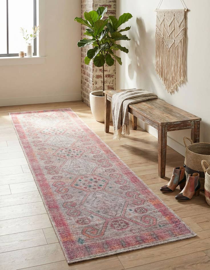 Detail image of 2' 7 x 12'  Washable Sisu Runner Rug