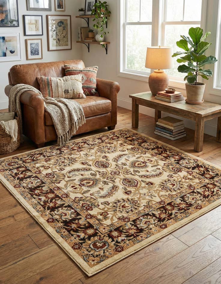 Detail image of  6' x 6' Aditi Square Rug